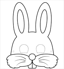 This easter silhouette craft comes with a free printable template and this free printable mini easter basket template with a cute easter bunny peeking. 9 Bunny Templates Pdf Doc Free Premium Templates