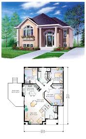 One Story Style House Plan 65350 With 3 Bed 1 Bath Colonial House Plans Sims 4 House Plans House Blueprints