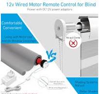 EY2512 DC12V Tubular Motor Electric Blind Motor Remote Control