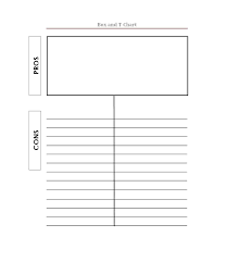 27 Printable Pros And Cons Lists Charts Templates