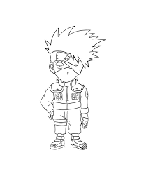 Usually, the children's coloring books that we can buy are just simple images like cute animals or lovely flowers… however, there is a theme for coloring the cartoon must have a lot of impression to your baby. Printable Hatake Kakashi Coloring Pages Anime Coloring Pages