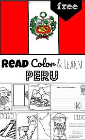 Read Color And Learn Peru Coloring Pages