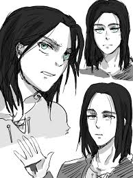 This is board is only eren. Long Haired Eren Yaeger By Skathier On Deviantart