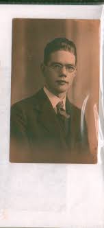 2014 James Broadbent as a young man.