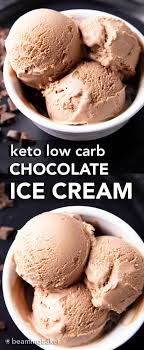 If you're like most people particularly when using an ice cream maker with a freezer bowl, it's important to turn on the motor before pouring into the ice cream base. Chocolate Keto Ice Cream Recipe Low Carb Beaming Baker In 2020 Healthy Ice Cream Recipes Low Carb Ice Cream Recipe Low Calorie Ice Cream