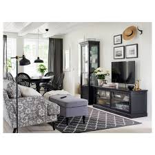 Malsjo Tv Bank Schiebeturen Schwarz Gebeizt Ikea Osterreich Storage Furniture Living Room Living Room Bench Grey Furniture Living Room