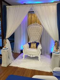 Canopy For Mom To Be Area Throne Chair With White Rug Pedestals And Baby Foam Pharaoh Custom Royalty Baby Shower Prince Baby Shower Theme Baby Shower Themes
