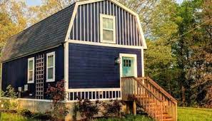 Jason S 800 Sq Ft Barn Cabin Shed To Tiny House Barn Style House Small Barn Home
