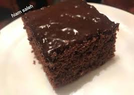 كيك بصوص الشوكولاتة بالصور من Hiam Saleh Recipe Cake Chocolate Sauce Pastry