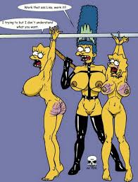 Marge Simpson and Maggie Simpson Spanking Femdom < Your Cartoon Porn