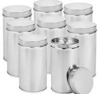 Amazon.com: Yesland 8 Pack Tea Tin Canister with Airtight ...