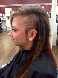 Cute Hair Shaved Side Double Lines Beauty World O Fallon Hair Beauty Forced Haircut Hair Designs
