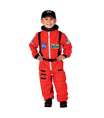 Orange Nasa Astronaut Suit With Embroidered Cap Size 4 6 Joann Orange Suit Astronaut Suit Astronaut Costume