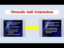 Aplikasi ini ukurannya sangat kecil jika di bandingkan dengan aplikasi penerjemah lain, tidak lebih dari 2 mb. Cara Translate Ppt Bahasa Inggris Ke Bahasa Indonesia Tanpa Aplikasi Apapun Bedah Nusantara