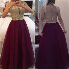 Maroon And Gold Bridesmaid Dresses Prom Dresses Evening Party Gowns Maroon Bridesmaid Dresses