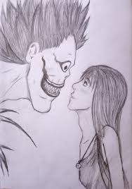Ryuk Me Made With Mechanical Pencil Only Art By Me My Tumblr In The Comments Deathnote
