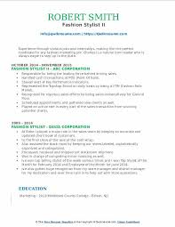 For help with your resume, check out our extensive fashion stylist resume samples. Fashion Stylist Resume Samples Qwikresume