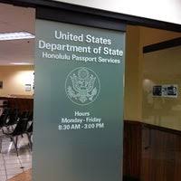 Honolulu Passport Agency Downtown Honolulu 300 Ala Moana Blvd