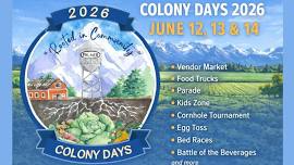 2026 Colony Days