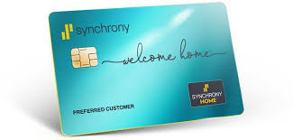 Synchrony Homea Credit Card Paying Bills Credit Card Shopping Card