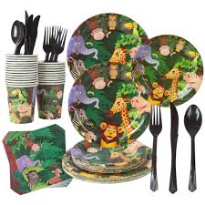 Our party ate here on a few occasions, lunch and dinner, the food is fantastic and the service is great. Exciting Promotions Zoo Jungle Animal Party Supplies 168pcs Safari Birthday Themed 24 Dinner Plates 24 Dessert Plates 24 Cups 24 Napkins 24 Sets Of Cutlery Tropical Themed Decorations For Kids Animals Baby