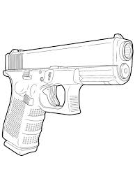 Portal 2 coloring pages portal turret by on portal 2 colouring pages. Pistol Coloring Page 1001coloring Com