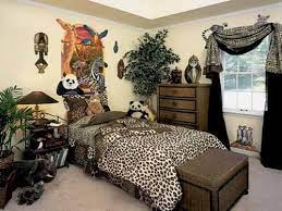 Check out our safari themed room selection for the very best in unique or custom, handmade pieces from our shops. The Leopard Print Room Accessories Modern World Decorating Ideas Is A Set Of Home Interior Lift Up The Tone Of The Whole Home Int Animal Print Rooms Animal Print Bedroom Animal