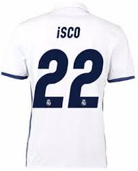 Camisa Adidas Real Madrid Home 16 17 Real Madrid C F Home 16 17 Season Isco 22 Soccer Jersey Real Madrid C F Home 16 17 Season Isco 22 Soccer Jersey Cheap Isco Soccer Jersey Real Madrid Football