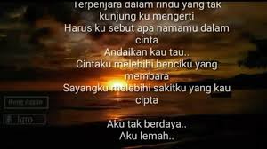 A jodoh yang mereka pilih a dm itulah yang terbaik untukmu f dm f dm cintailah dia. Syair Puisi Cinta Dan Air Mata