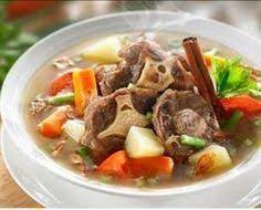 Rm Padang Sederhana Cara Bikin Sop Buntut Resep Masakan Resep Sup Resep Daging Sapi