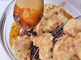 Cara masak kuah ayam masam manis sos ikan: Ayam Goreng Sos Thai Yang Sedap Senang Masak