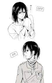 attack on titan eren mikasa 進撃log 7 august 10th 2019 pixiv 進撃の巨人エレン エレミカ 漫画 三笠