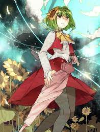 touhou kazami yuuka anime art four seasons