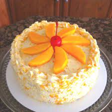 Mango Cake Real Mango Tidbits Slices Mango Cake Mango Cake Recipe Filipino Mango Dessert