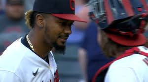 Emmanuel Clase gets the save