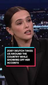 Zoey Deutch takes us around the country while showing off her accents!  #FallonFlashback #TonightShow #ZoeyDeutch #JimmyFallon