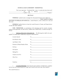 Check spelling or type a new query. Free Georgia Lease Agreement Forms Ga Rental Templates