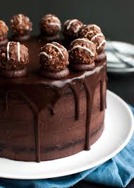Triple Dark Chocolate Cake The Tough Cookie Recipe Dark Chocolate Cakes Chocolate Cake Decoration Delicious Chocolate