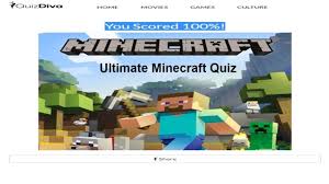 Ultimate Minecraft Quiz 100 Score Quiz Diva 2020 Youtube