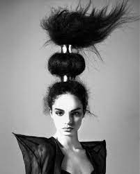 Check spelling or type a new query. A Long Black Straight Frizzy Sculptured Avant Garde Hairstyle By Rush Artistic Hair Editorial Hair Avant Garde Hair