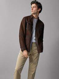 Jackets And Parkas Collection Men Massimo Dutti Egypt Leather Jacket Style Brown Leather Jacket Men Leather Jacket Men