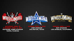 By:fileana2/ follow me on twitter/facebook/instagram. Wrestlemania Set For Tampa Bay In 2021 Dallas In 2022 Los Angeles In 2023 Wwe