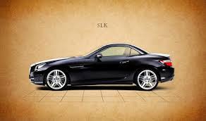 Mercedes Benz Slk Art Print By Mark Rogan Mercedes Benz Slk Mercedes Mercedes Slk