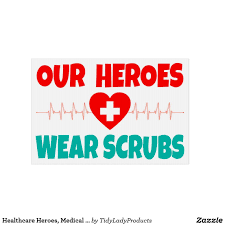 Healthcare Heroes Medical Frontline Hospital Sign Zazzle Com Hospital Signs Hero Bulletin Board Thank You Nurses