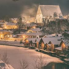 10 Best Winter Holiday Destinations In 2020 Porvoo Winter Scenery Finland Travel