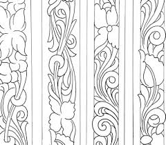 Learning leathercraft with jim linnell, lesson 5: Leather Belt Tracing Patte
