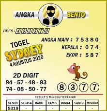 Prediksi Togel Sydney 4 Agustus Tahun 2020 Di 2020 Bento Sydney Minggu Terakhir