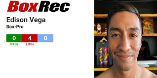 BoxRec: Edison Vega