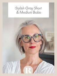 Ahead Are Some Of The Loveliest Gray Haired Lobs And Bobs That You Can Wear This Season Be Brave An Short Thin Hair Short Hair Styles Hairstyles For Thin Hair