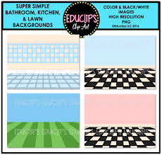 Maybe you would like to learn more about one of these? Super Simple Bathroom Kitchen Lawn Backgrounds Clip Art Bundle Color And B W Edu Clips